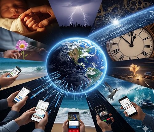 The Pulse of a Second: What Happens on Earth While You Blink