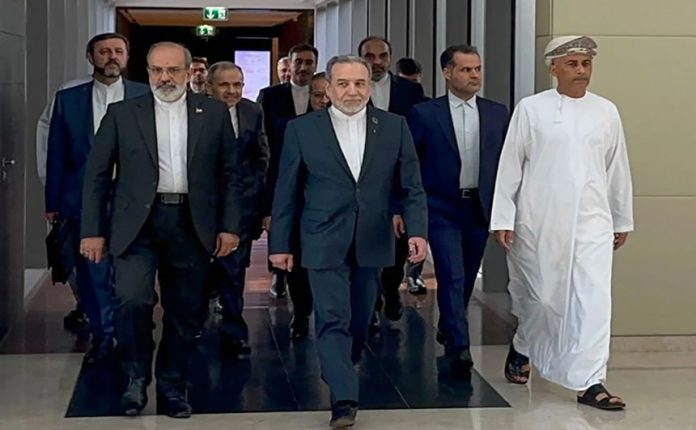 Iranian, US officials meet separately with Omani mediator