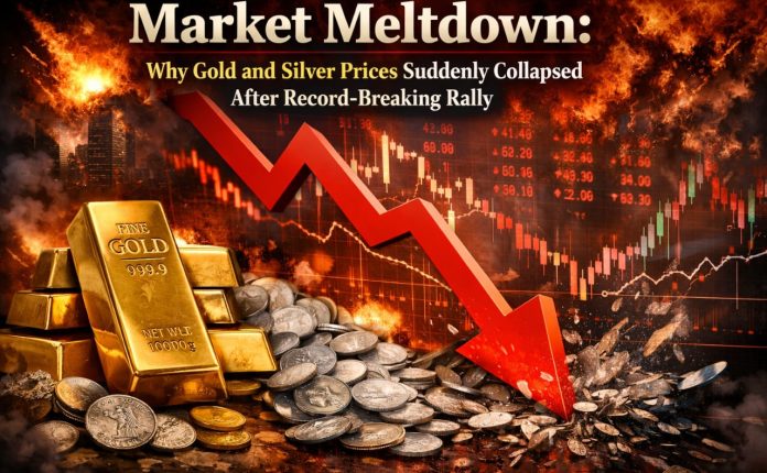 Market Meltdown: Why Gold and Silver Prices Suddenly Collapsed After Record-Breaking Rally